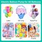 Electric Balloon Pump, 3-in-1 Air Pump for Inflatables and Balloons, Portable Balloon Pump for Latex 260Q Long Foil Balloons, 110V Dual Nozzle Inflator Deflator for Pool Floats Air Beds (Teal)